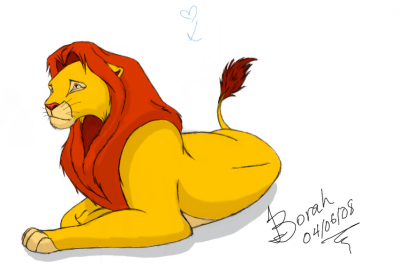 Simba.. My best piece in Sketcher yet :)
