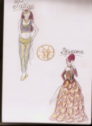 Ну это просто как в дополнение. Дело в том,что я недавно заболела мюзиклом &quot;Граф Монте Кристо&quot; и теперь рисую персонажей оттуда. Пока меня хватило только на Гайде и Эрмину, но планирую нарисовать больше.