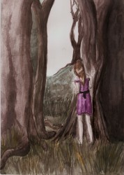 Незаконченная картинка, без заднего плана.