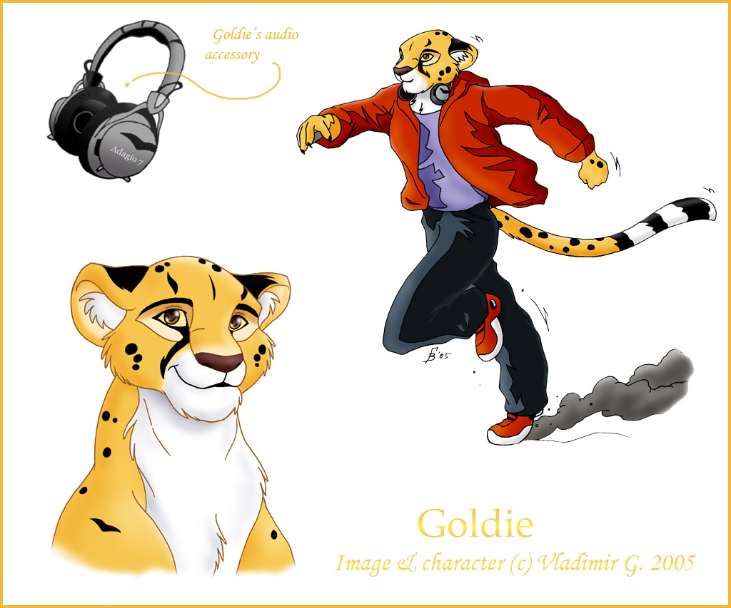 Голди - гепард