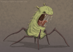 Люблю чудовищ рисовать